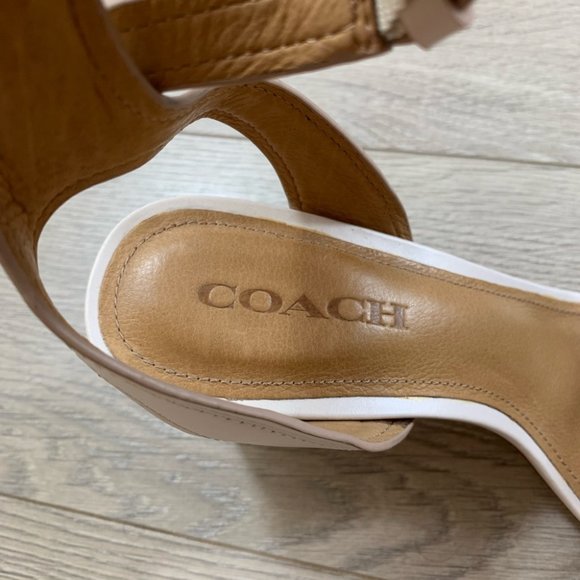 Coach Paige Studded Blocked Heels - Picture 9 of 14